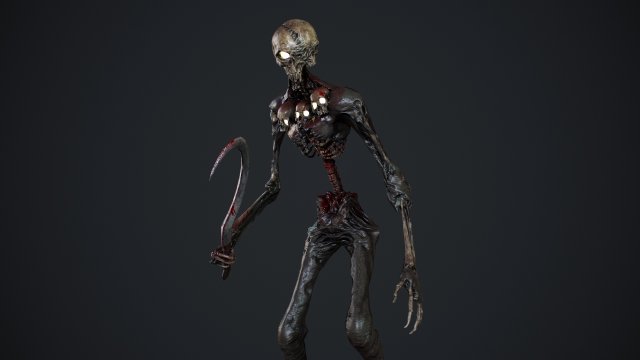 undead Modelo 3D .c4d .max .obj .3ds .fbx .stl .blend