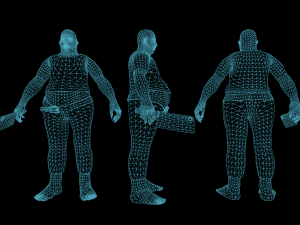 fat zombie 3D Model