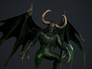 demon 3D 模型