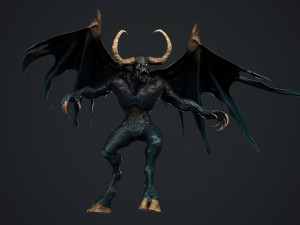 demon 3D 模型