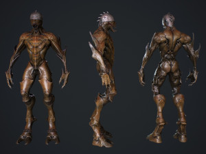 mutant 3 3D Модель