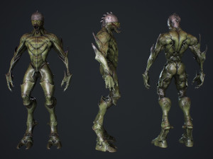 mutant 3 3D Модель