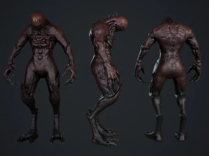 mutant 4 Model 3D
