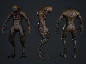 mutant 4 Model 3D