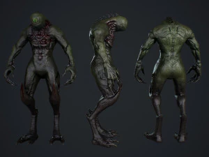 mutant 4 Model 3D