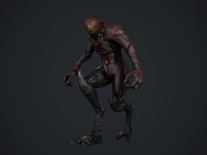mutant 4 Model 3D