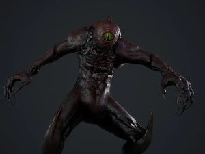 mutant 4 Model 3D