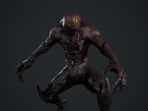 mutant 4 Model 3D