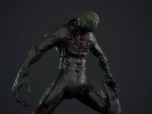 mutant 4 Model 3D