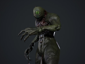 mutant 4 Model 3D