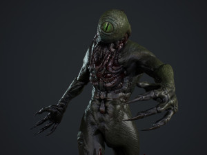mutant 4 Model 3D