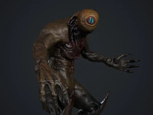 mutant 4 Model 3D