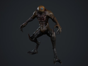 mutant 4 Model 3D