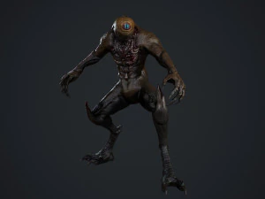 mutant 4 Model 3D