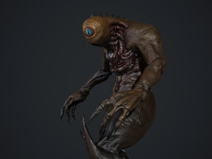 mutant 4 Model 3D