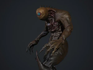 mutant 4 Model 3D