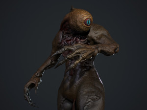mutant 4 Model 3D