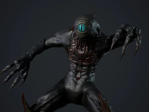 mutant 4 Model 3D