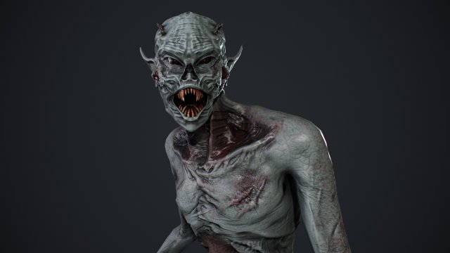 mutant 5 3D Model .c4d .max .obj .3ds .fbx .stl .blend 