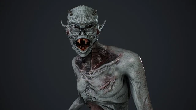 mutant 5 Model 3D .c4d .max .obj .3ds .fbx .stl .blend 