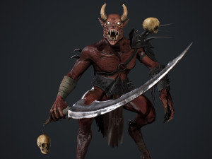 Demon 2 3D Модель
