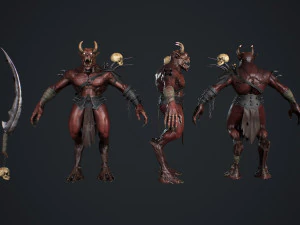 Demon 2 3D Model