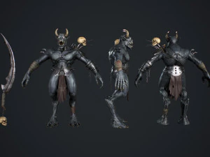 Demon 2 3D Model