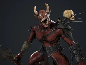 Demon 2 3D Model