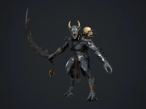 Demon 2 3D Model