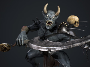 Demon 2 Modelo 3D