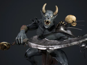 Demon 2 3D Model