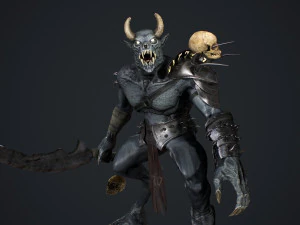 Demon 2 3D Model