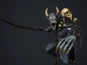 Demon 2 3D Model