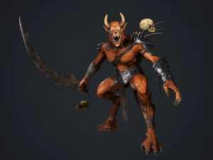 Demon 2 3D Model
