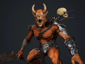 Demon 2 3D Model