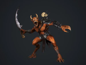 Demon 2 3D Model