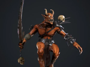 Demon 2 3D Model