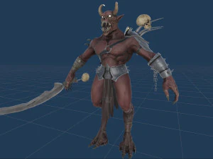 Demon 2 3D Model