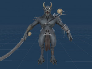 Demon 2 Modelo 3D