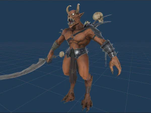 Demon 2 3D Model