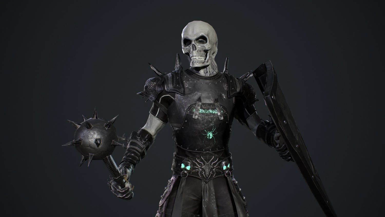 Skeleton 1 3D Model .c4d .max .obj .3ds .fbx .stl .blend 