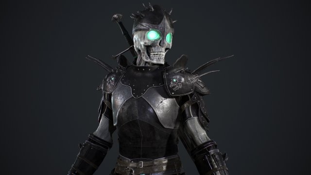 Skeleton 2 3D 모델 .c4d .max .obj .3ds .fbx .stl .blend 