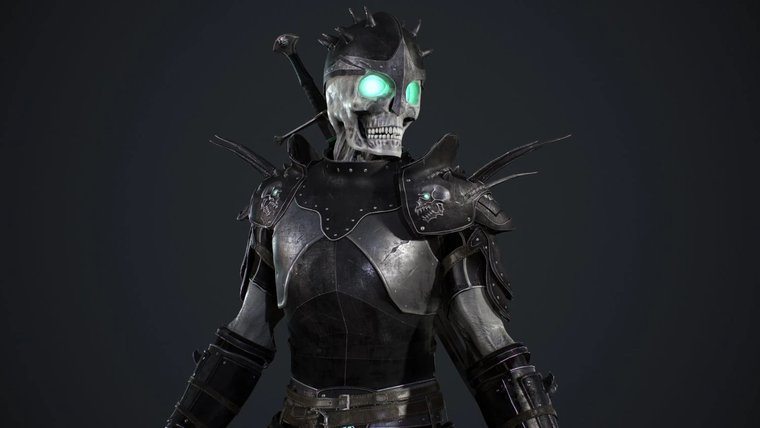 Skeleton 2 3D Model .c4d .max .obj .3ds .fbx .stl .blend 
