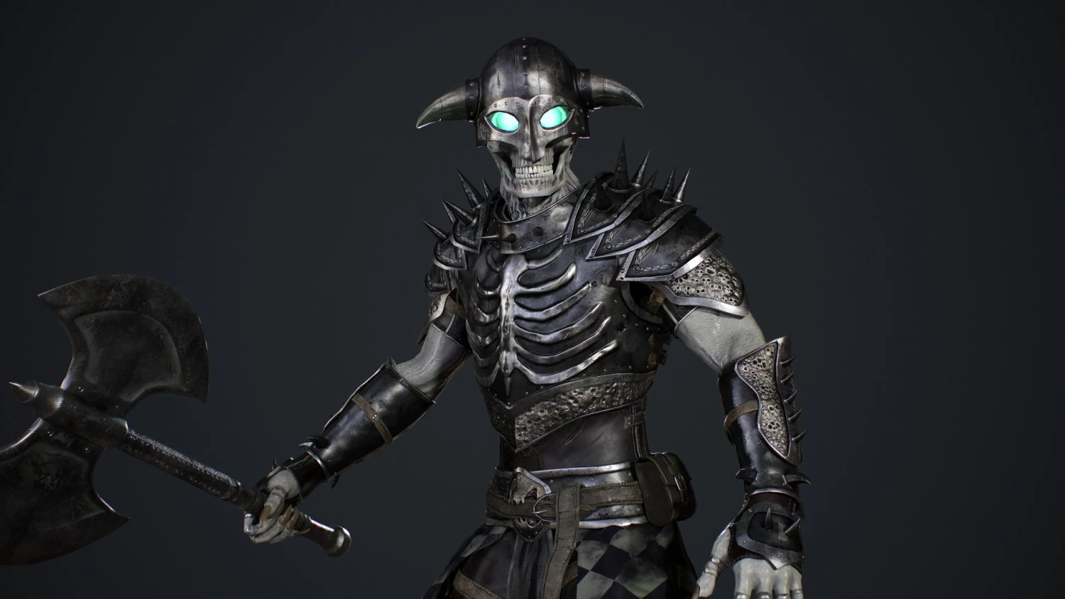 Skeleton 3 3D Model .c4d .max .obj .3ds .fbx .stl .blend 