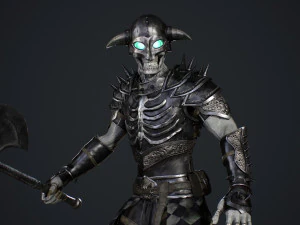 スケルトン 3 3Dモデル