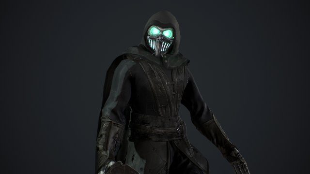 Skeleton 4 3D Model .c4d .max .obj .3ds .fbx .stl .blend 