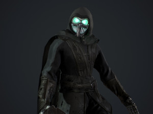 Skeleton 4 3Dモデル
