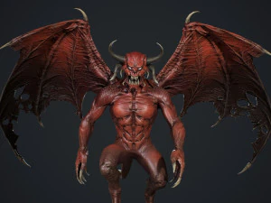 दानव 3 3D मॉडल