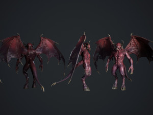 Demon 3 3Dモデル