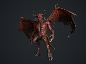 Demon 3 3Dモデル